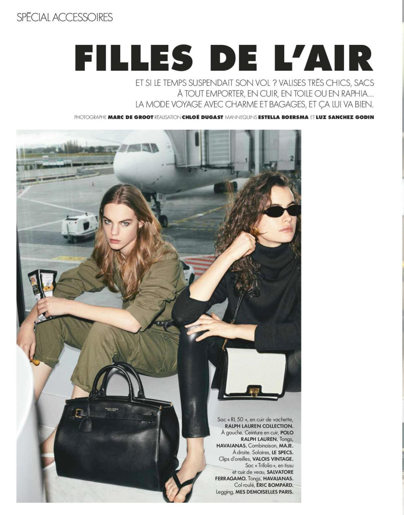 Estella Boersma featured in Filles De L\'Air, March 2020