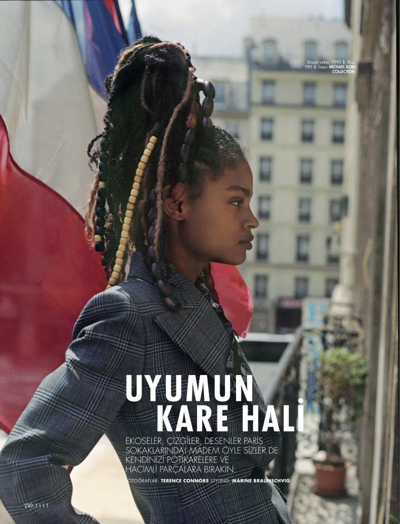 Theresa Hayes featured in Uyumun Kare Hali, September 2019