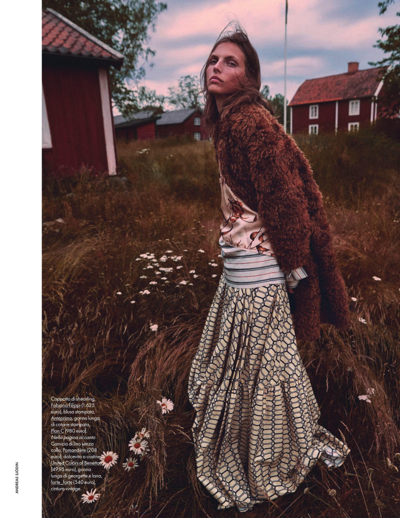 Karlina Caune featured in Swedish Portrait, October 2019