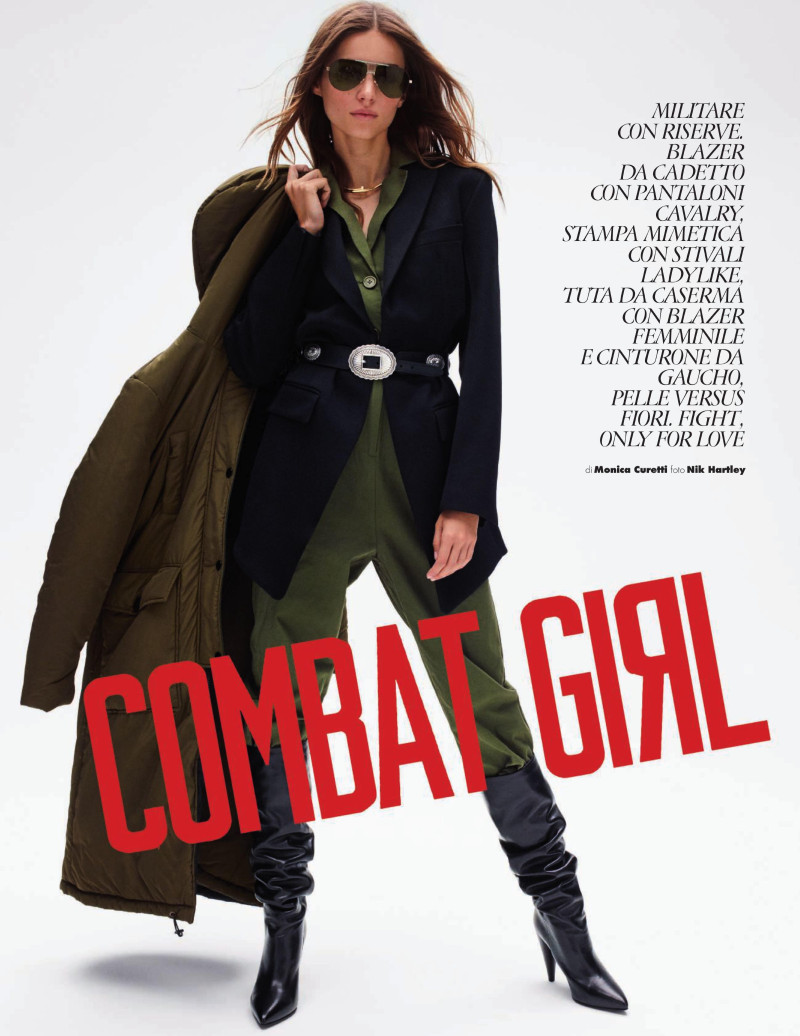 Constanze Saemann featured in Combat Girl, October 2019