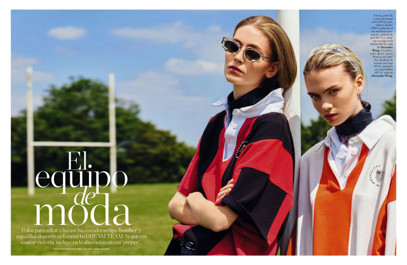 Eve Delf featured in El Equipo De Moda, October 2019