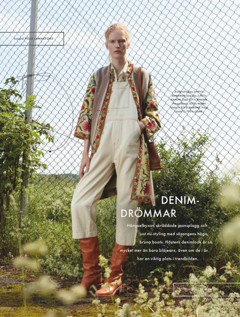 Anniek Kortleve featured in Denim-drommar, October 2019