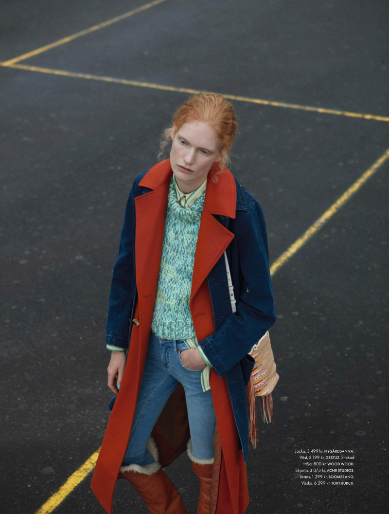 Anniek Kortleve featured in Denim-drommar, October 2019