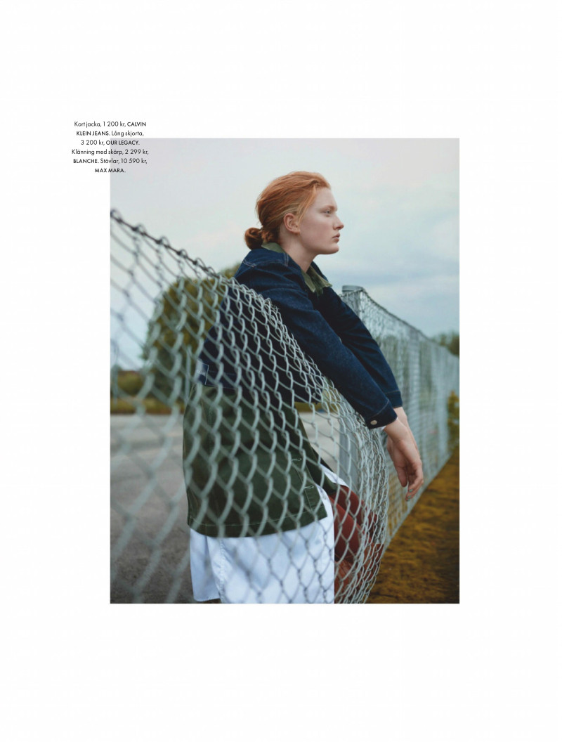 Anniek Kortleve featured in Denim-drommar, October 2019