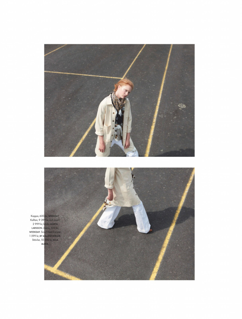 Anniek Kortleve featured in Denim-drommar, October 2019