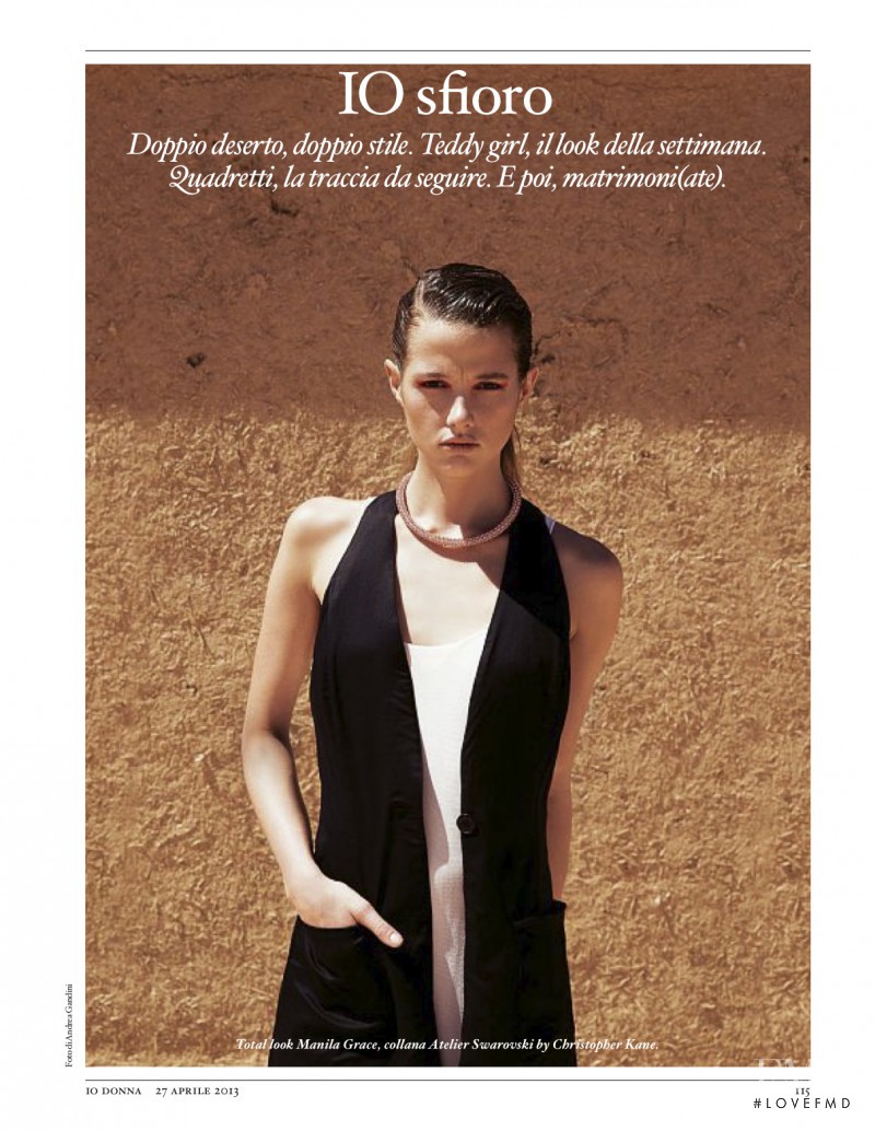 Carly Engleton featured in Dualismi, April 2013