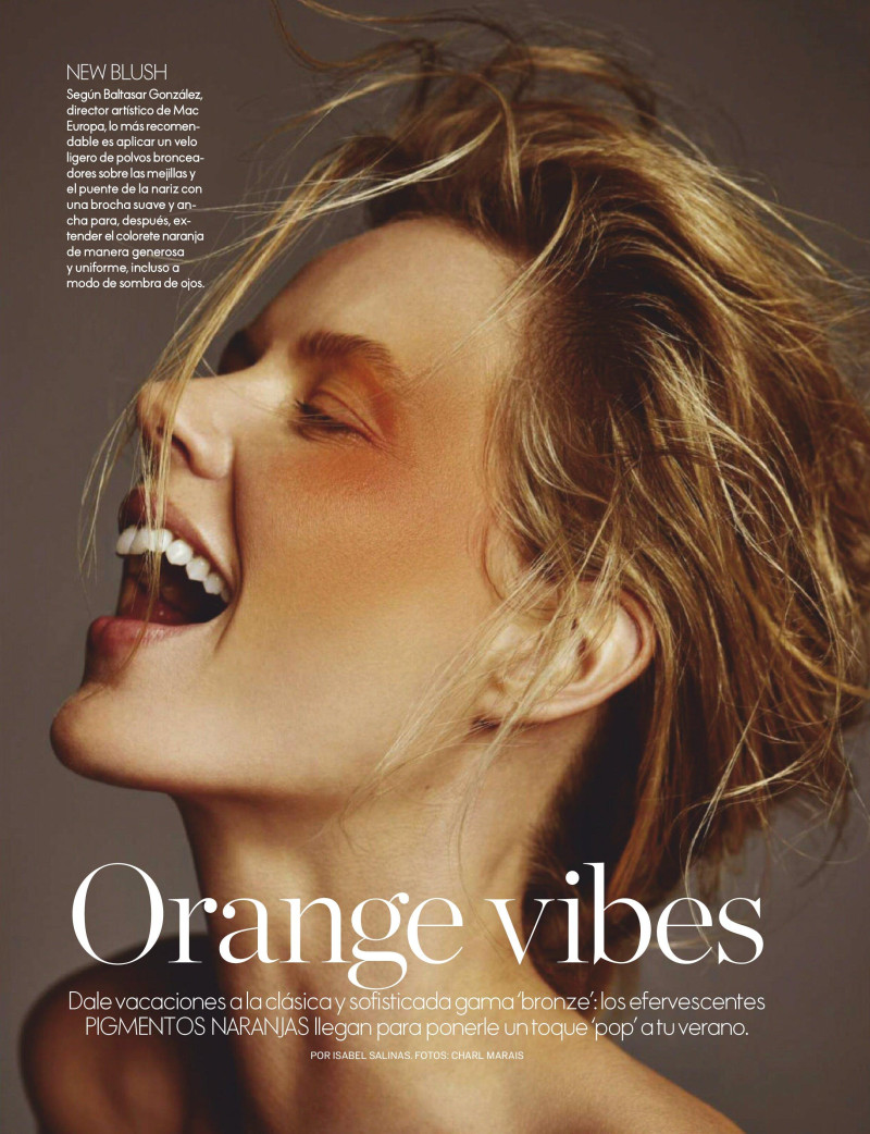 Marlijn Hoek featured in Orange Vibes, August 2019