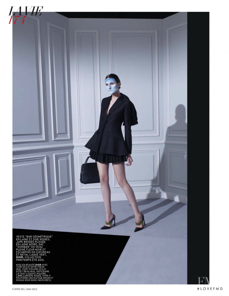 Katia Selinger featured in Rencontre Raf Simons Chez Dior, May 2013