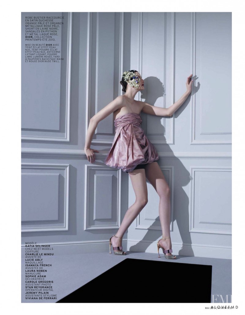 Katia Selinger featured in Rencontre Raf Simons Chez Dior, May 2013