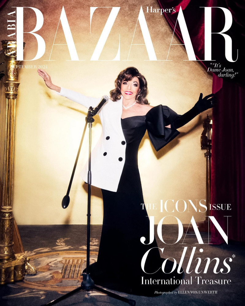 Dame Joan Collins On Fame, Fashion, And Living Life To The Fullest, September 2024