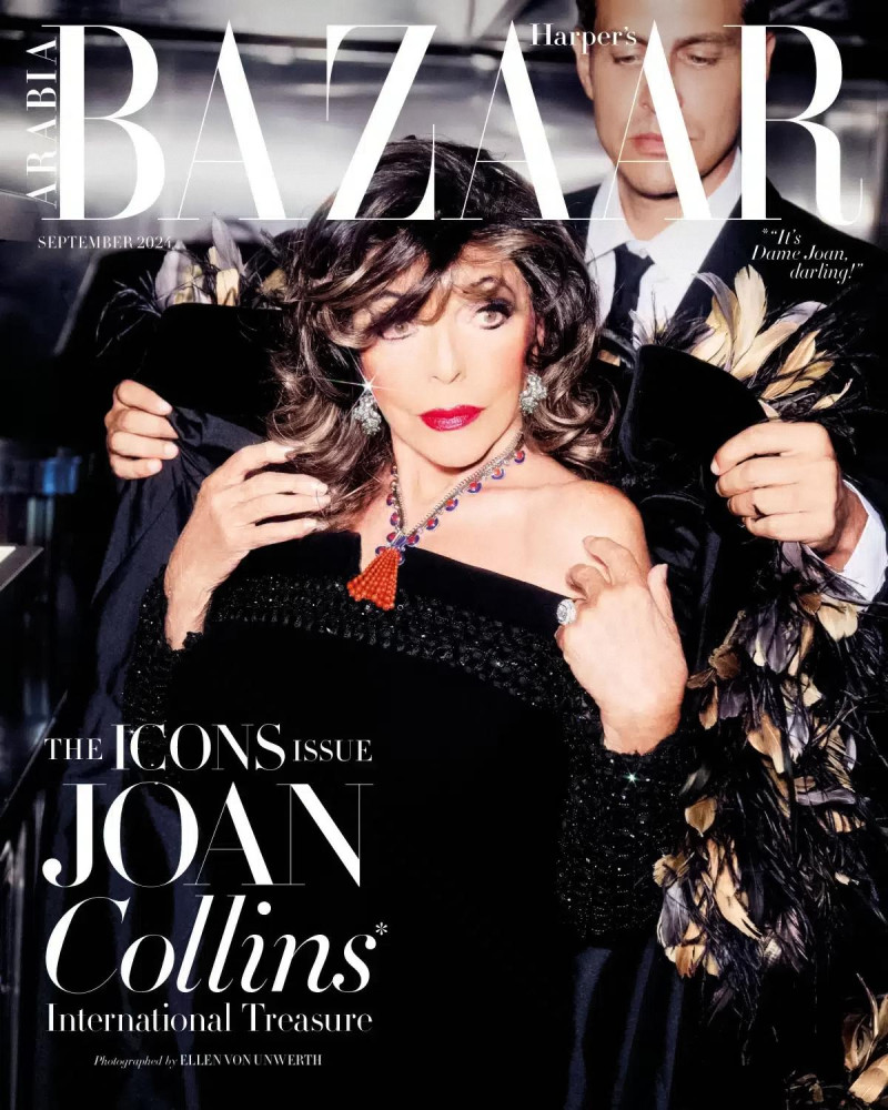 Dame Joan Collins On Fame, Fashion, And Living Life To The Fullest, September 2024