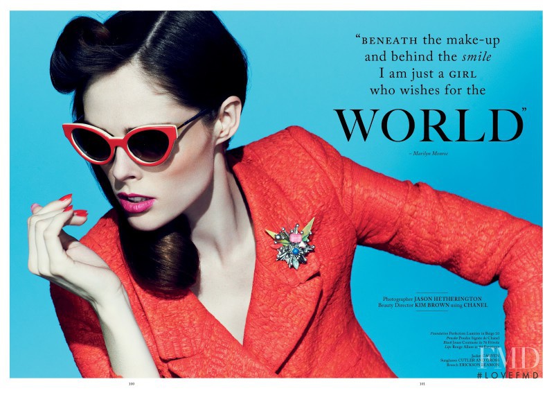 Coco Rocha featured in World, March 2013