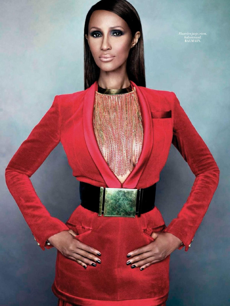 Iman Abdulmajid featured in Iman Sweet Sixty, September 2015