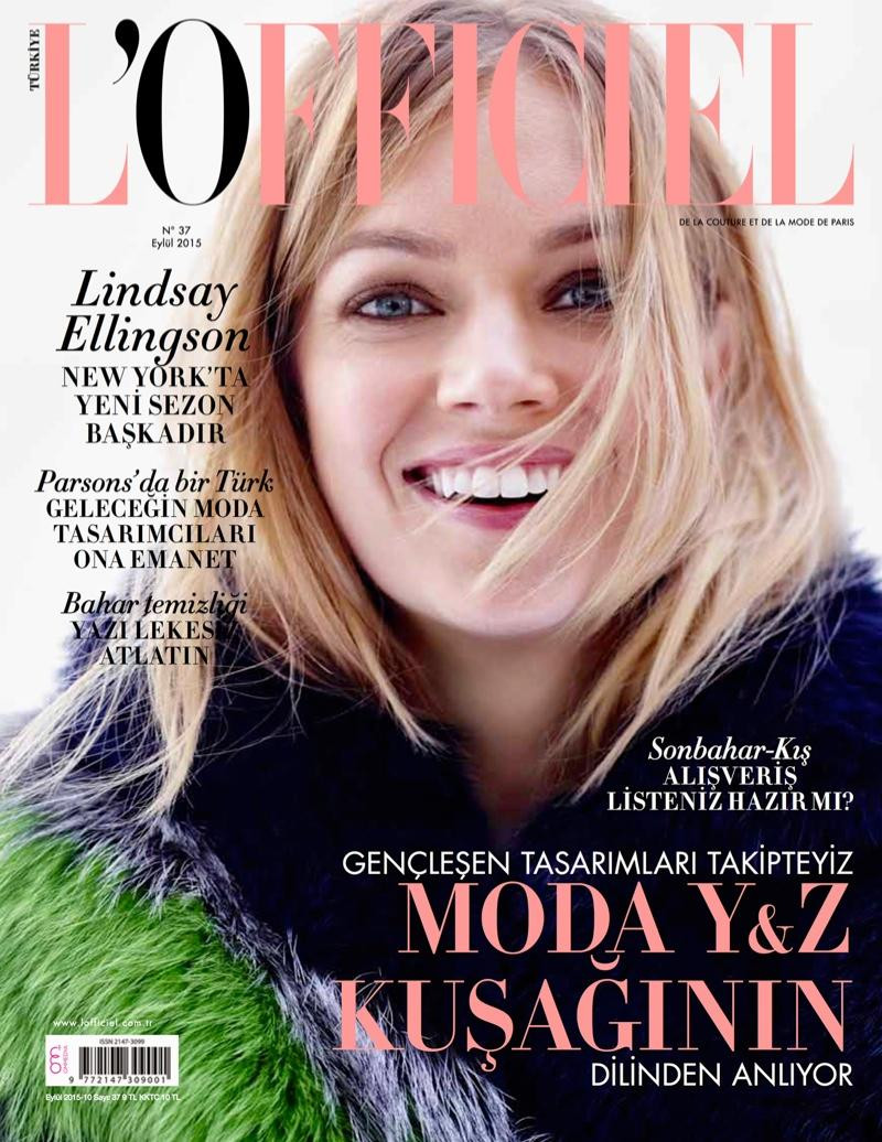 Lindsay Ellingson featured in Lindsay Ellingson takes on fall, September 2015