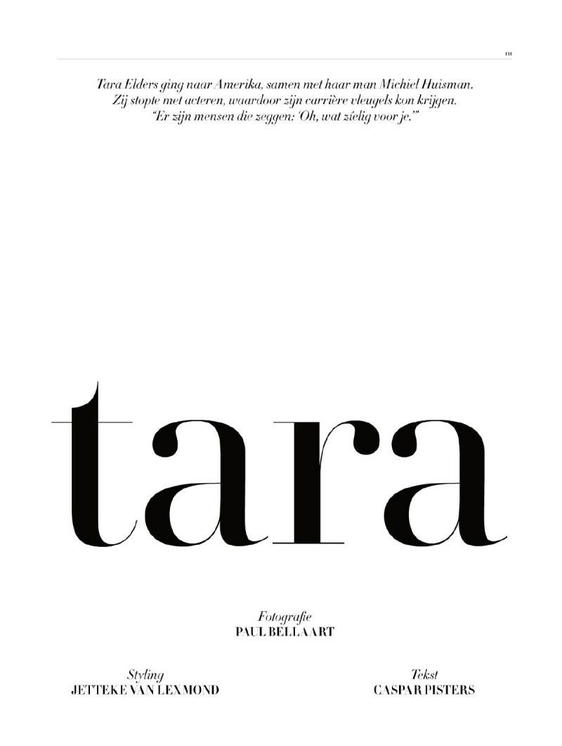 Tara, October 2014