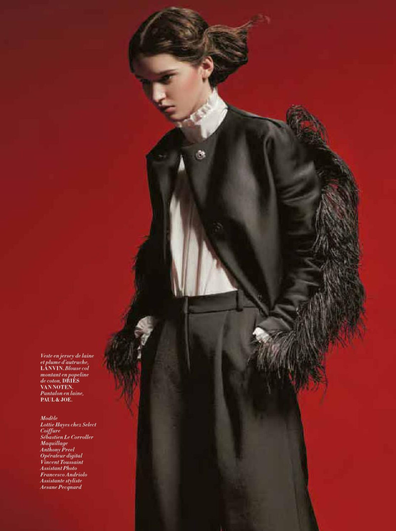 Lottie Hayes featured in Victorian, August 2014