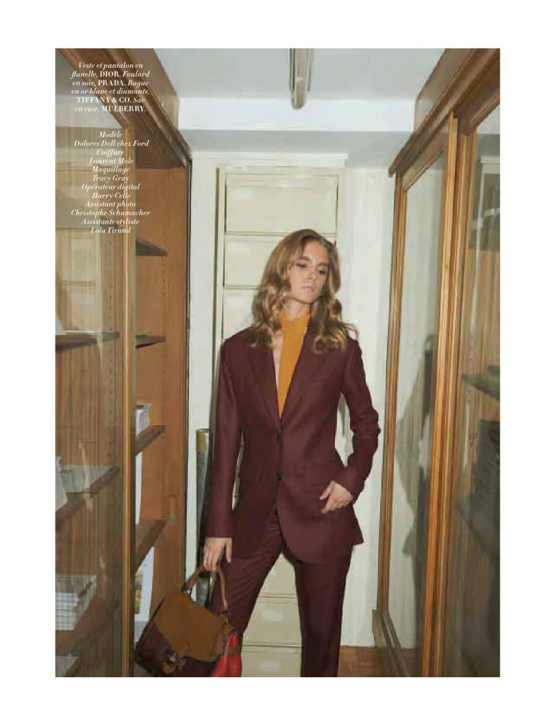 Dolores Doll featured in Power Dressing, August 2014