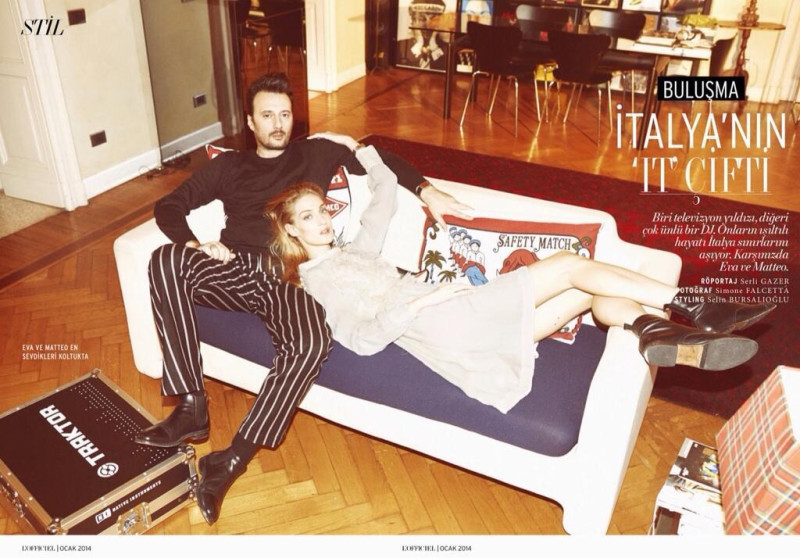 Eva Riccobono featured in Italya\'nin \'It Cifti, January 2014