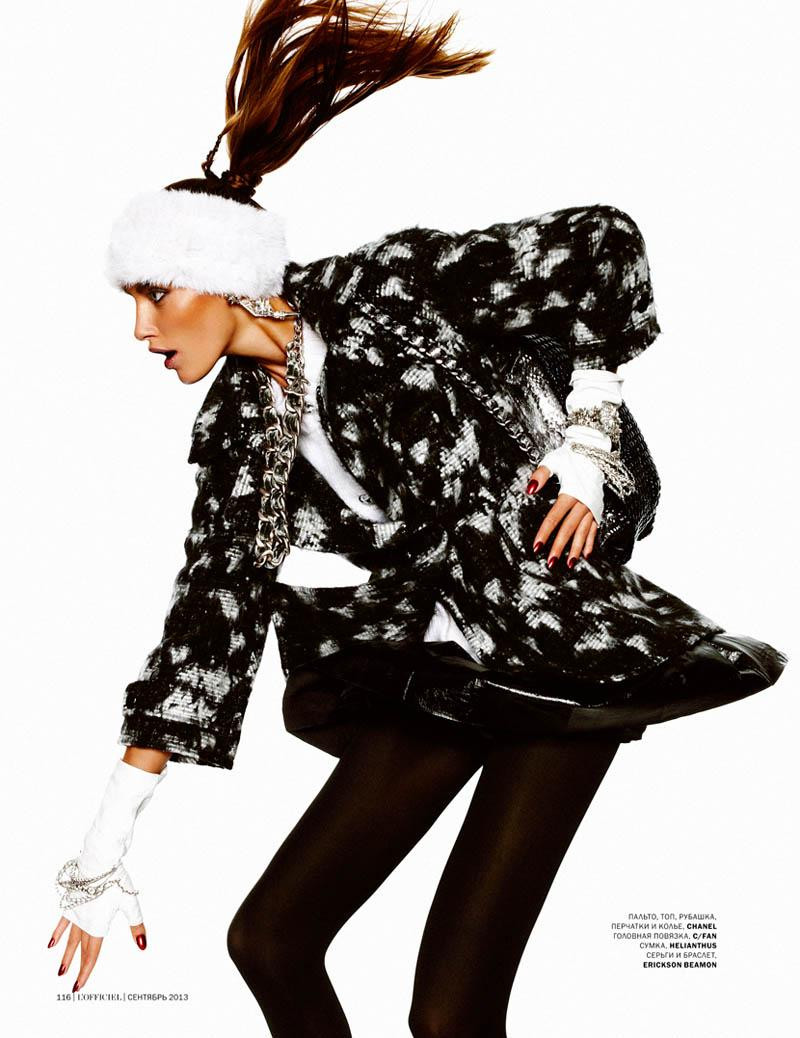 Alina Baikova featured in Alina Baikova, September 2013