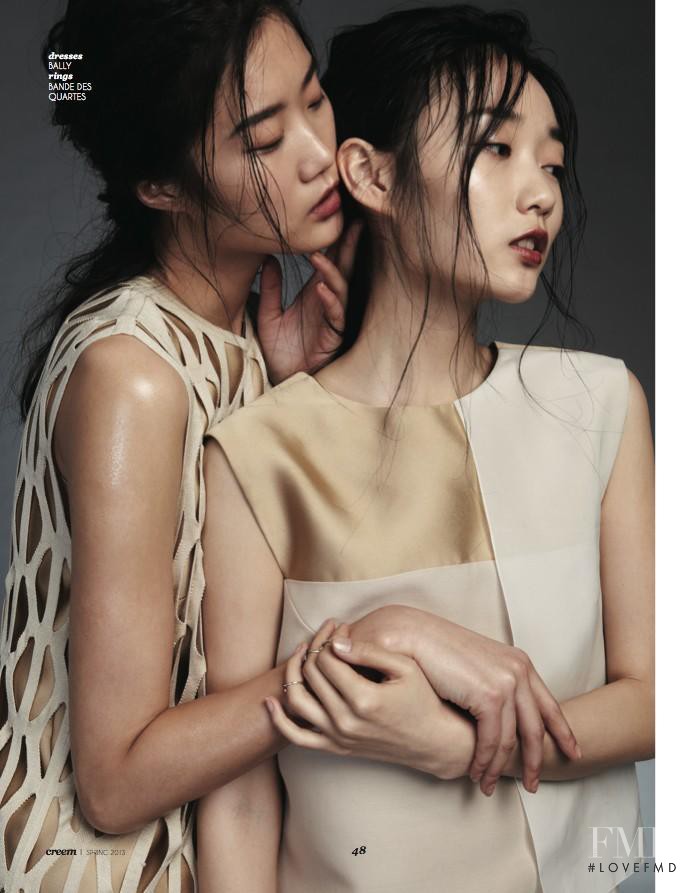 Xiao Wei featured in Double Take, March 2013