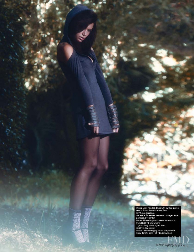 Nikki DuBose featured in Feathers & Frills, December 2010