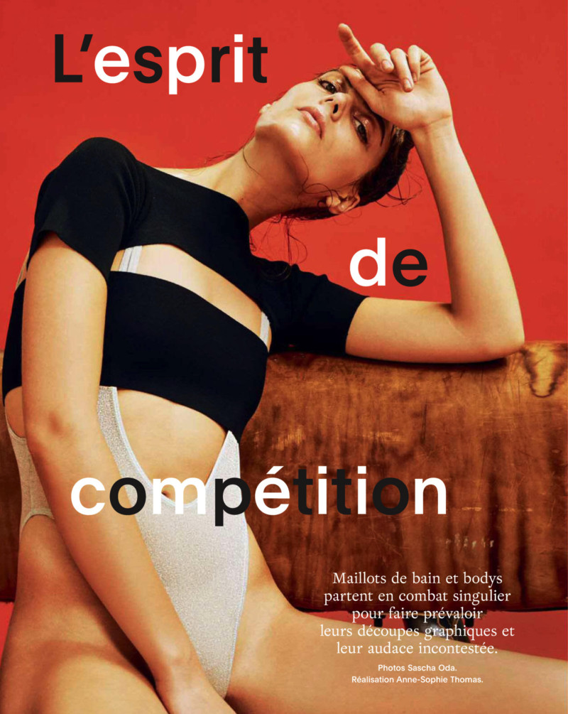 Katryn Kruger featured in L\'esprit de competition, June 2016