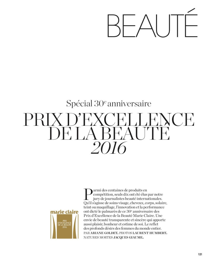 Beaute, February 2016