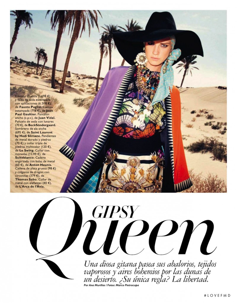 Alice Cornish featured in Gipsy Queen, May 2013
