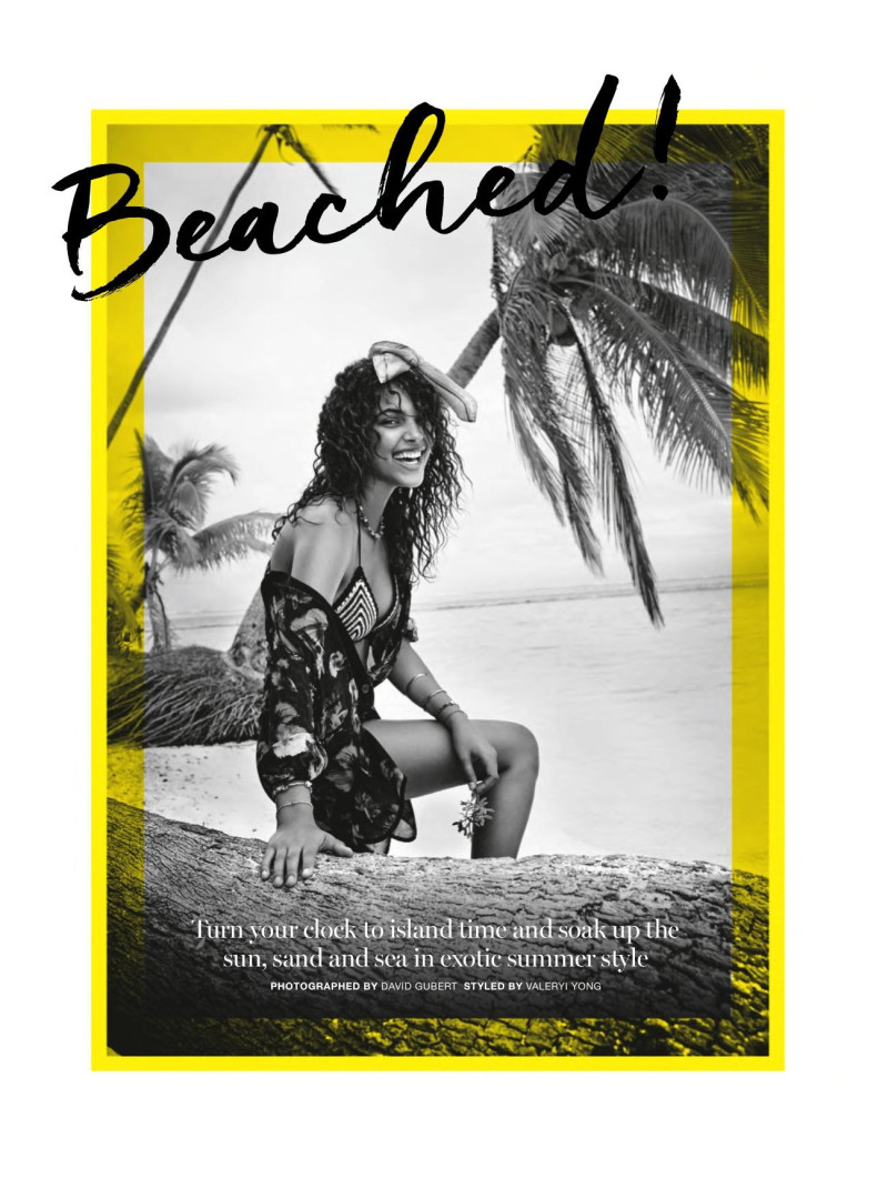 Jessica Strother featured in Beached!, January 2016