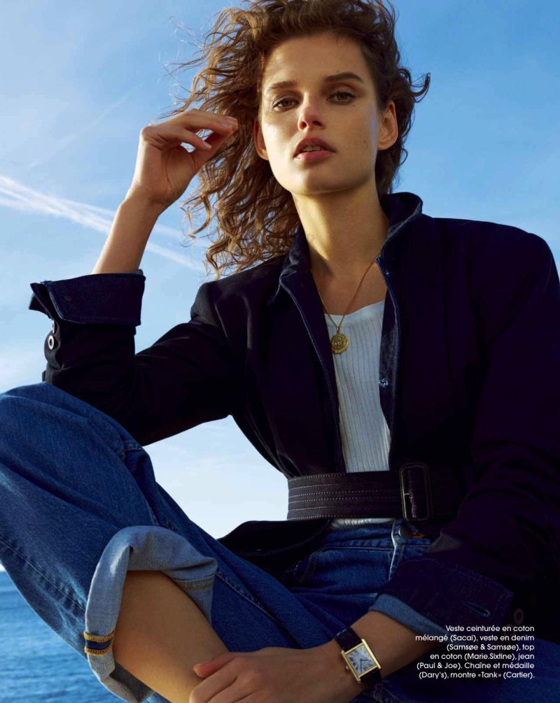 Giedre Dukauskaite featured in La Nouvelle Allure, February 2016