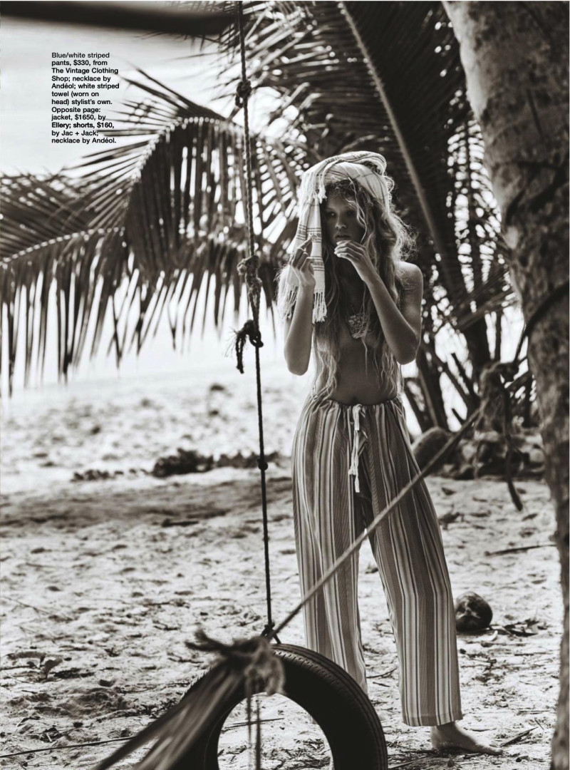 Maggie Laine featured in Castaway, December 2015