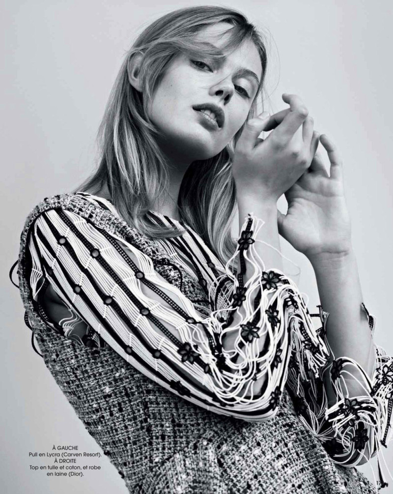 Frida Gustavsson featured in Croisiere Au Grand Air, January 2016