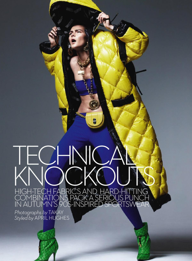 Zenia Sevastyanova featured in Technical Knockouts, October 2015