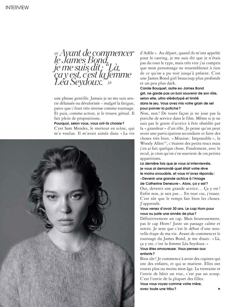 Lea Seydoux, November 2015