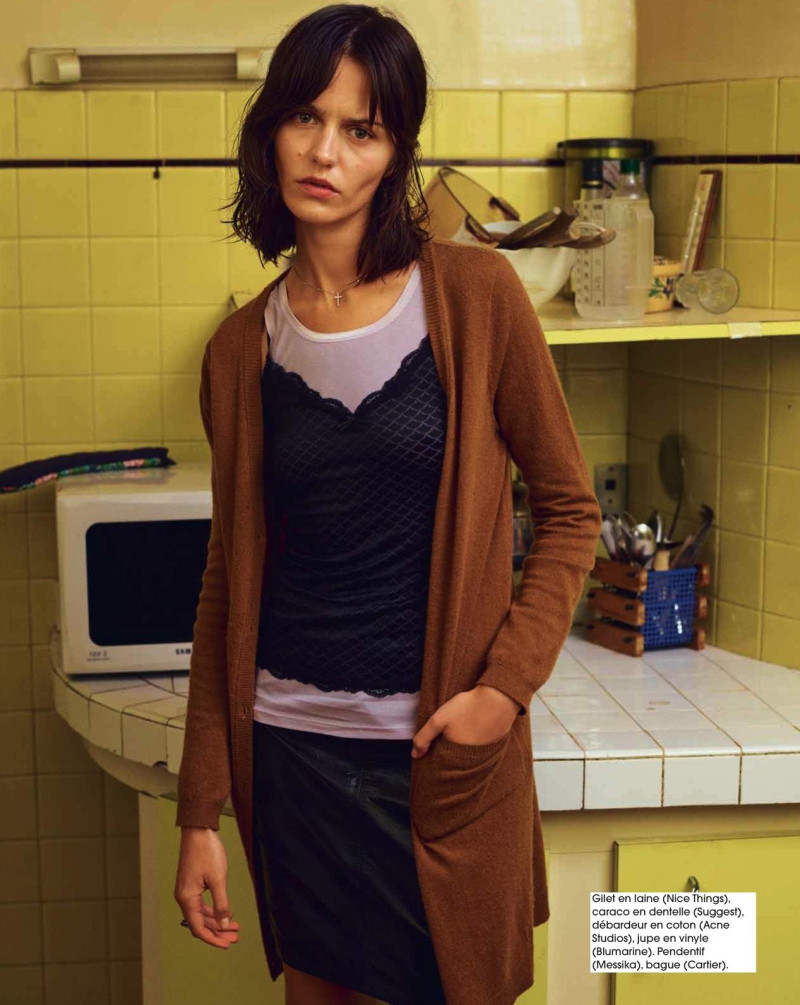 Marta Dyks featured in Maille Lascive, November 2015
