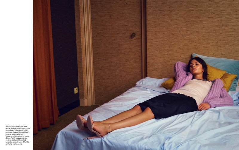 Marta Dyks featured in Maille Lascive, November 2015