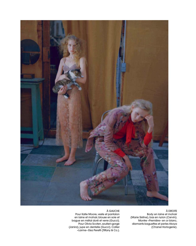 Katie Moore featured in Toiles De Fond, November 2015