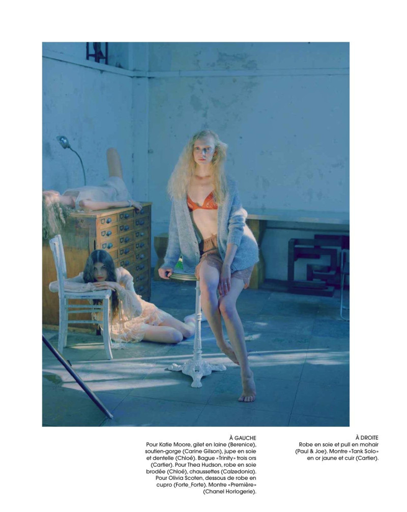 Katie Moore featured in Toiles De Fond, November 2015