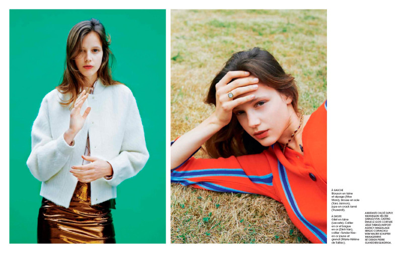 Heloise Giraud featured in La Collectionneuse, September 2015