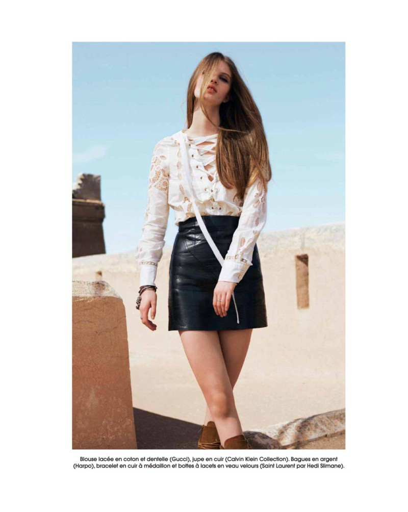 Florence Kosky featured in La Fiancée du Desert, July 2015