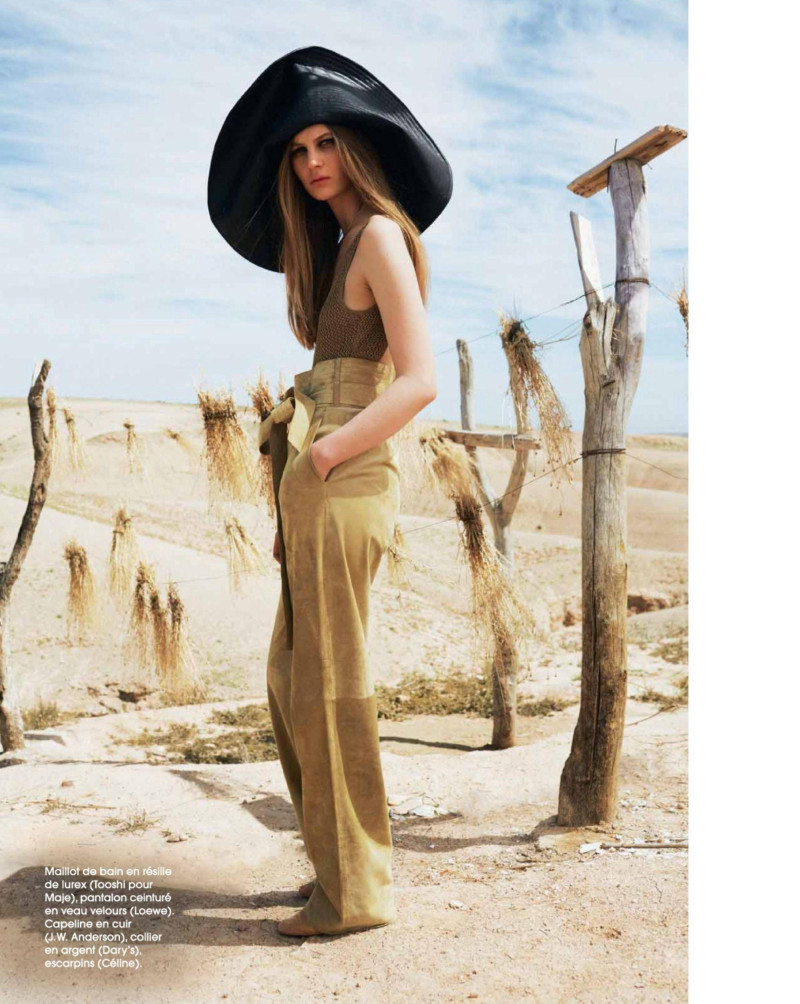 Florence Kosky featured in La Fiancée du Desert, July 2015