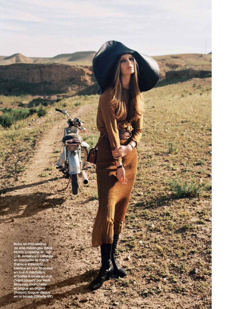 Florence Kosky featured in La Fiancée du Desert, July 2015