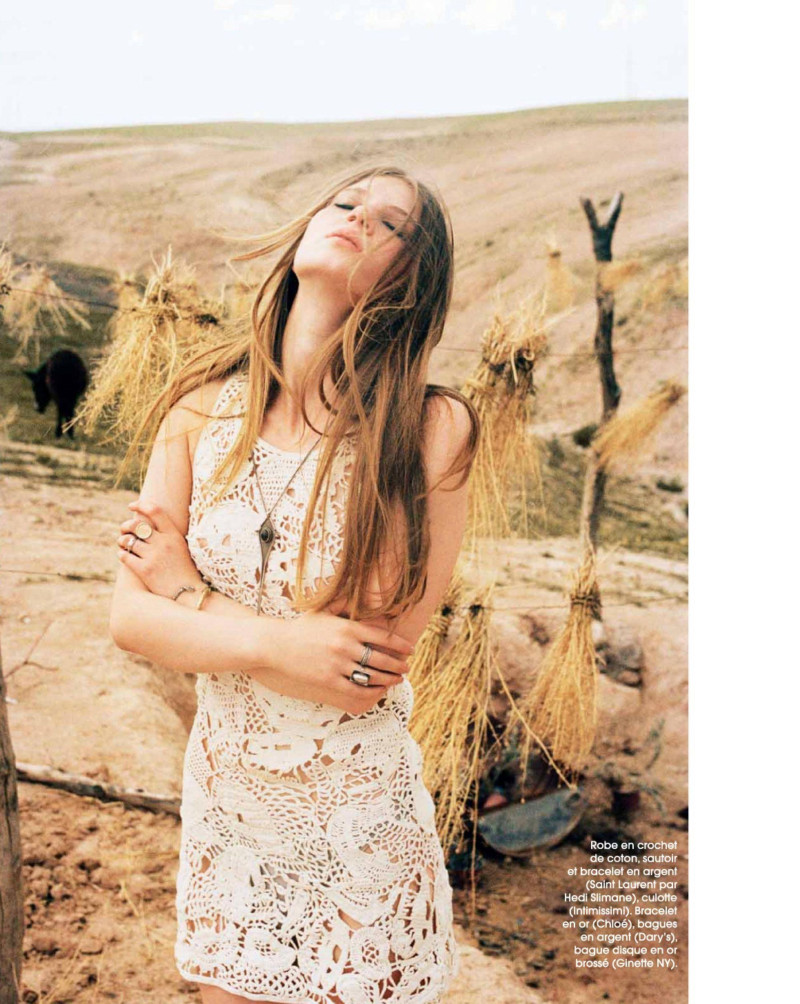 Florence Kosky featured in La Fiancée du Desert, July 2015