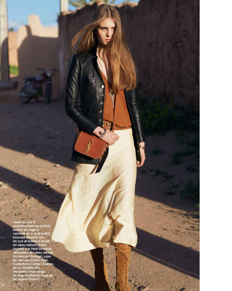 Florence Kosky featured in La Fiancée du Desert, July 2015