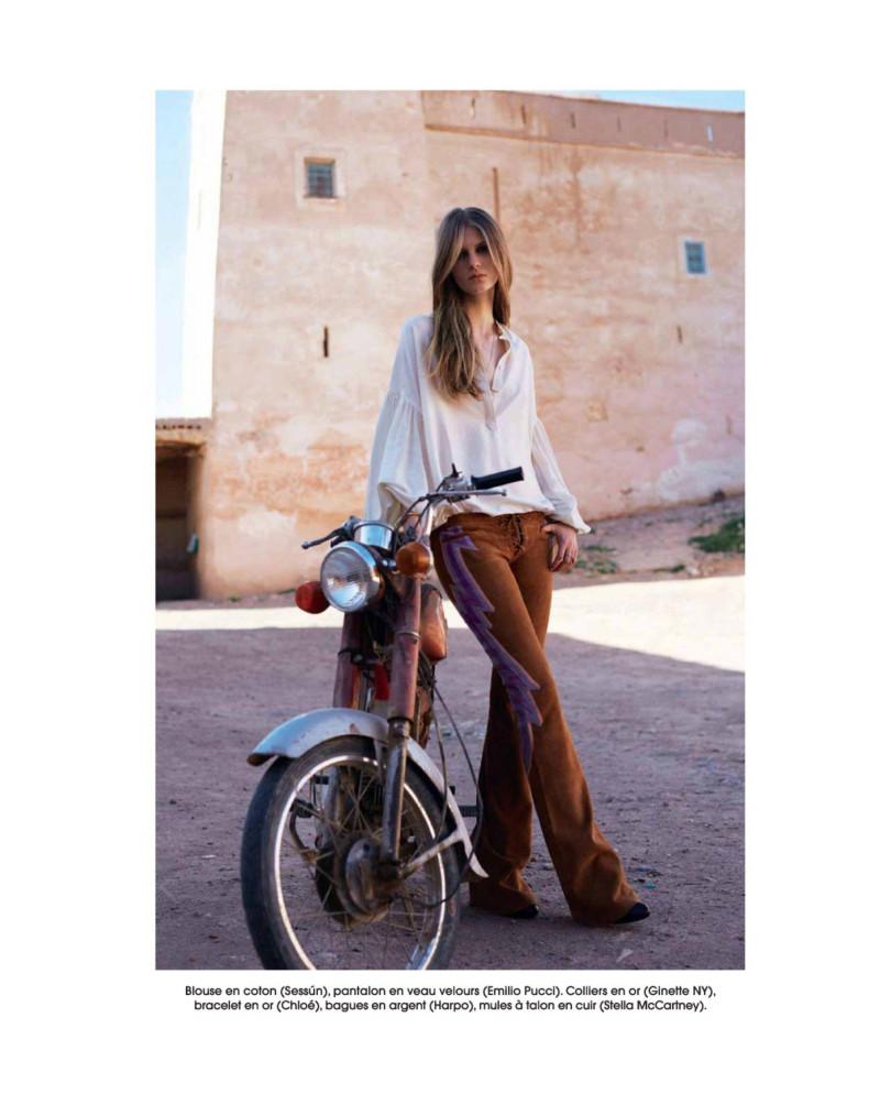 Florence Kosky featured in La Fiancée du Desert, July 2015