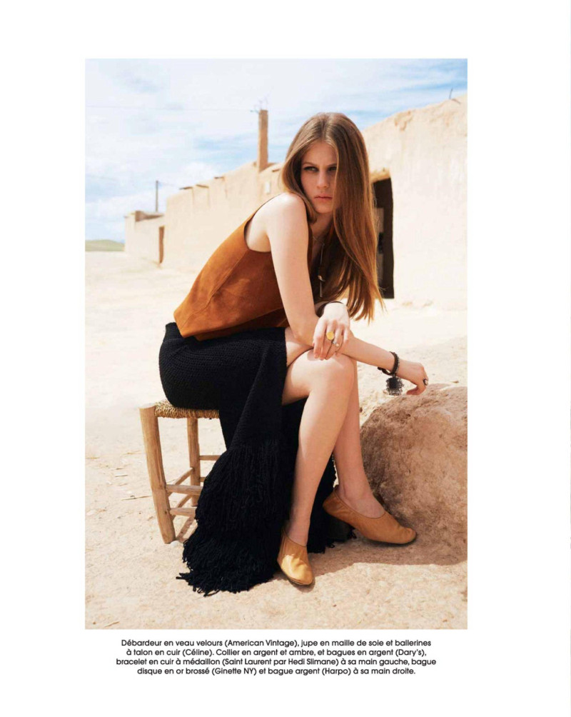 Florence Kosky featured in La Fiancée du Desert, July 2015