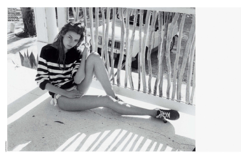 She Was Saved From Prettiness By The Intensity Of Her Gaze, July 2015