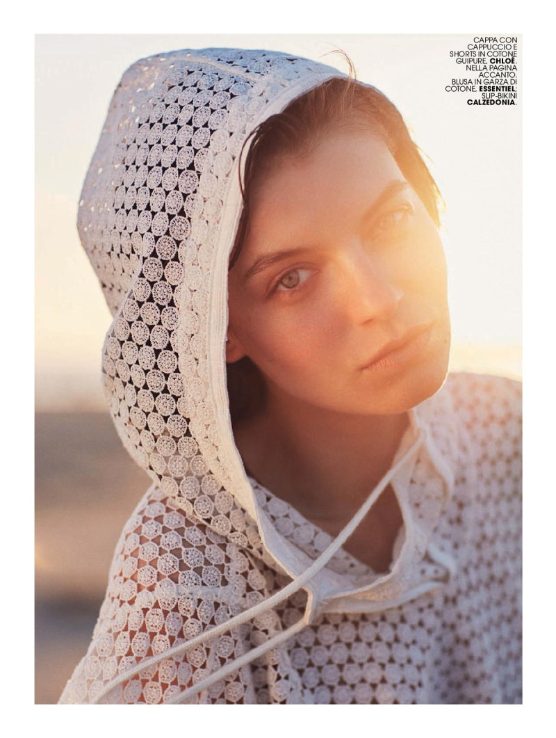 She Was Saved From Prettiness By The Intensity Of Her Gaze, July 2015