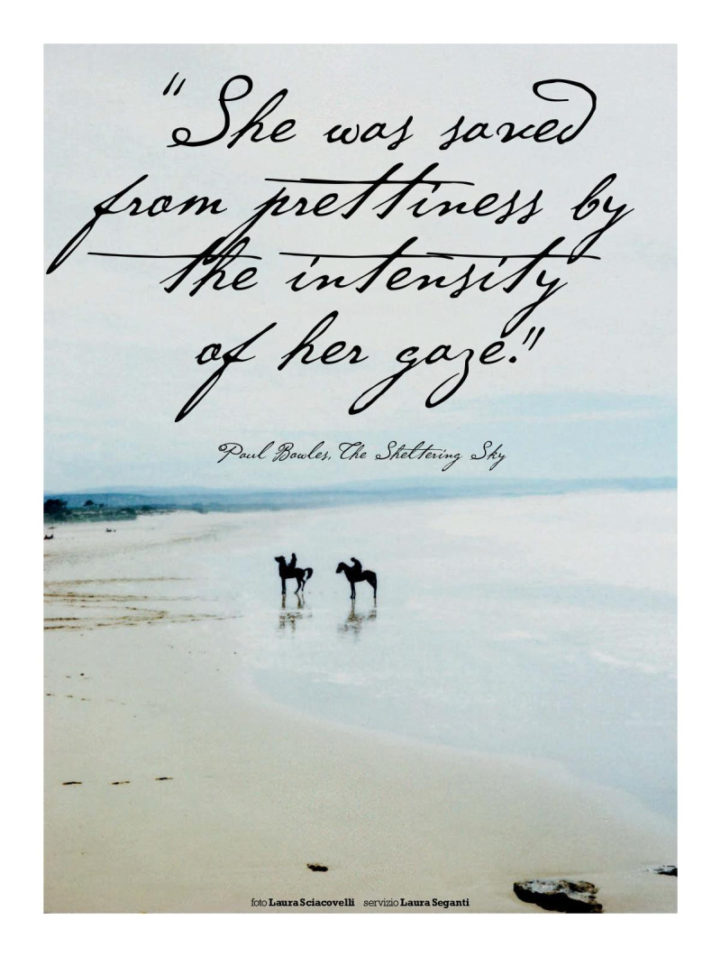 She Was Saved From Prettiness By The Intensity Of Her Gaze, July 2015
