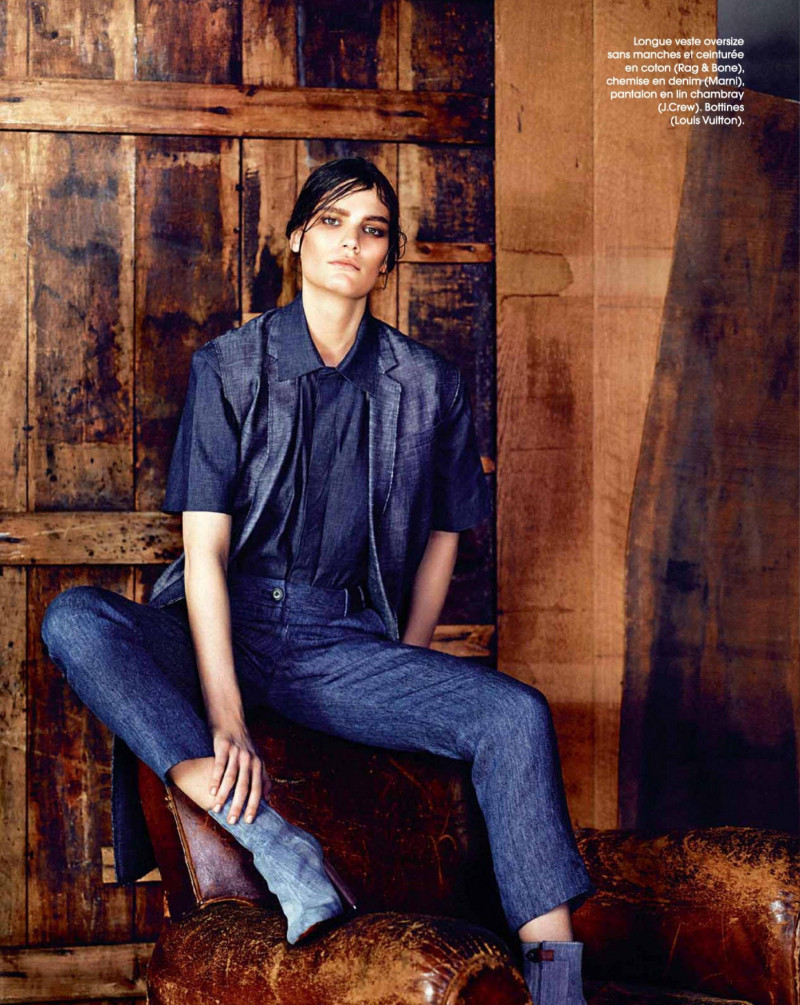 Lena Hardt featured in Jean Genius, June 2015